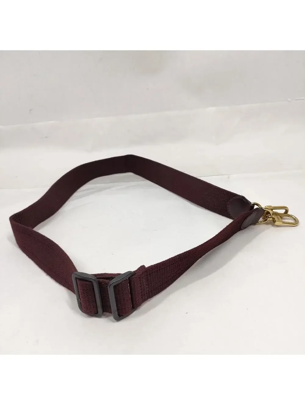 $600 Louis Vuitton LV Shoulder Strap Bordeaux Fabric